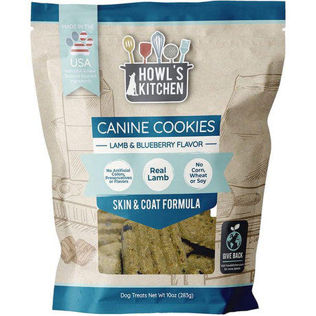 HOWLS KITCHEN: Canine Cookies Skin Coat Formula, 10 oz - #tag1# - #tag2#