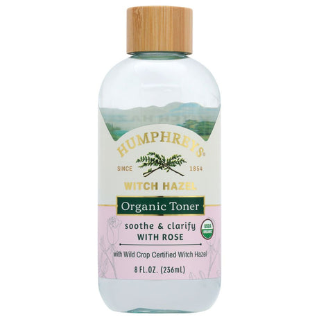 HUMPHREYS: Toner Facl Witch Hzl Rose, 8 OZ - #tag1# - #tag2#
