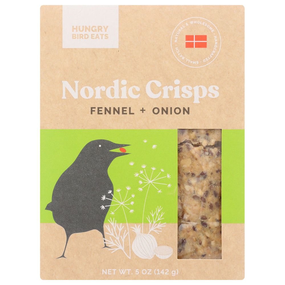 HUNGRY BIRD EATS: Fennel Onion Nordic Crips, 5 oz - #tag1# - #tag2#