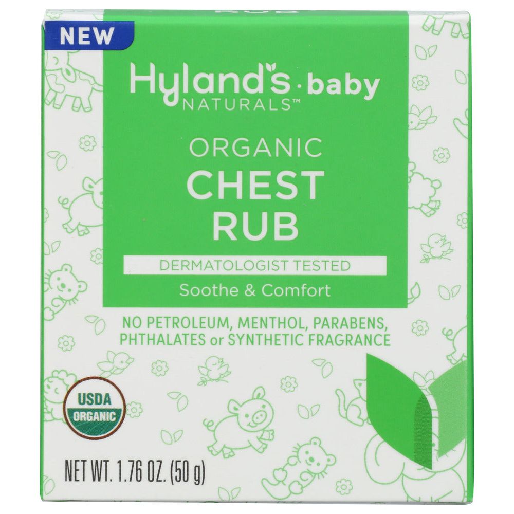 HYLANDS: Baby Chest Rub, 1.76 oz - #tag1# - #tag2#