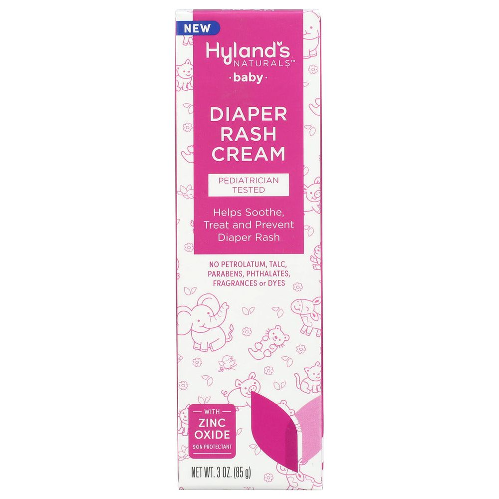 HYLANDS: Baby Diaper Rash Cream, 3 oz - #tag1# - #tag2#