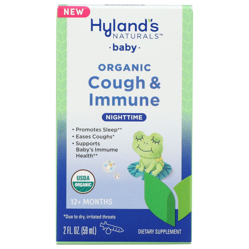 HYLANDS: Organic Baby Cough & Immune Nighttime, 2 fo - #tag1# - #tag2#