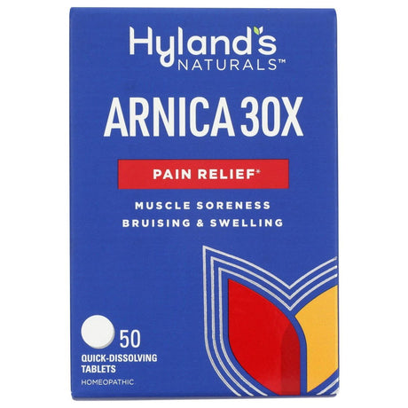 HYLAND: Arnica 30X Tablets, 50 tb - Sunshine Co Op. - #tag1# - #tag2# - #tag3# - #tag4#