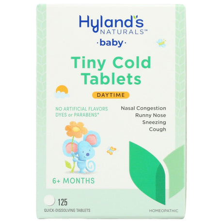 HYLAND: Baby Tiny Cold Tablets Daytime, 125 tb - Sunshine Co Op. - #tag1# - #tag2# - #tag3# - #tag4#