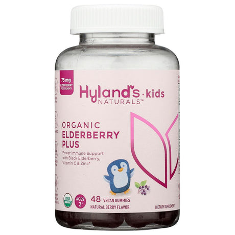 HYLAND: Kids Organic Elderberry Plus Gummies, 48 pc - #tag1# - #tag2#