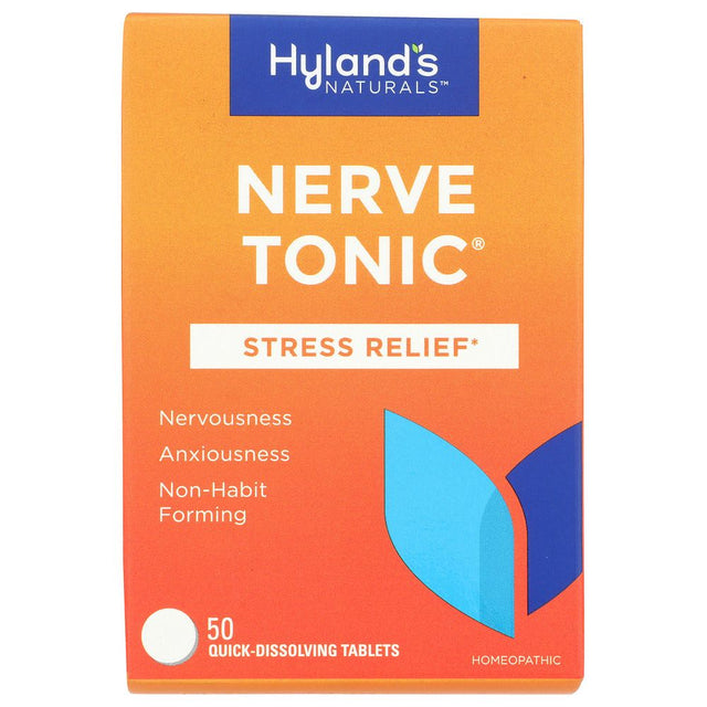HYLAND: Nerve Tonic Tablets, 50 TB - #tag1# - #tag2#
