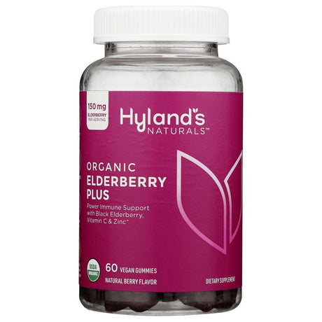 HYLAND: Organic Elderberry Plus Gummies, 60 pc - #tag1# - #tag2#