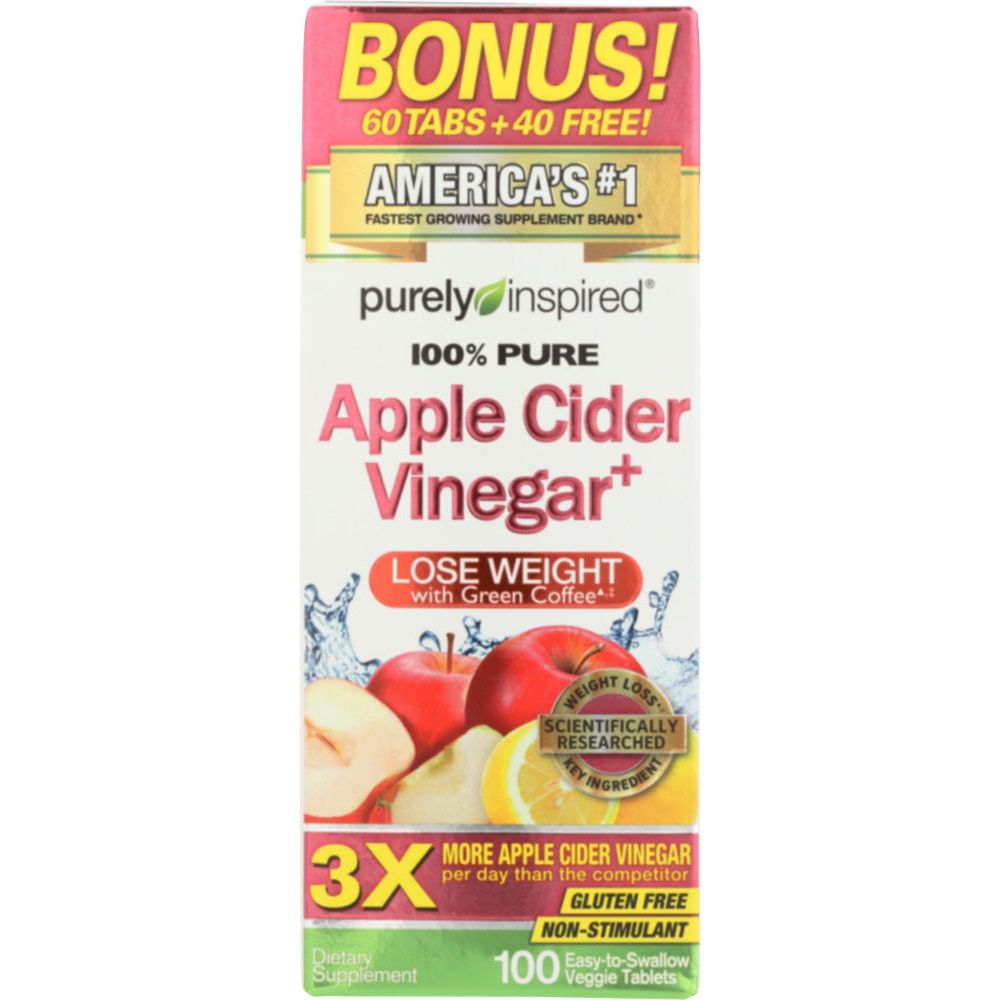 HYRDOXYCUT: Supplement Appl Cider Vin, 100 tb - #tag1# - #tag2#