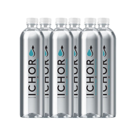 ICHOR: Alkaline Electrolyte Water 9.5 Ph 6 Bottles, 202.8 fo - #tag1# - #tag2#