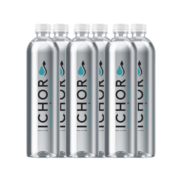 ICHOR: Alkaline Electrolyte Water 9.5 Ph 6 Bottles, 202.8 fo - #tag1# - #tag2#