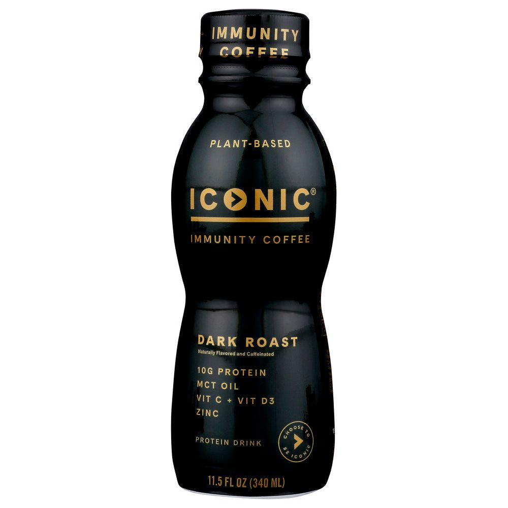 ICONIC: Protein Rtd Dark Roast, 11.5 fo - #tag1# - #tag2#