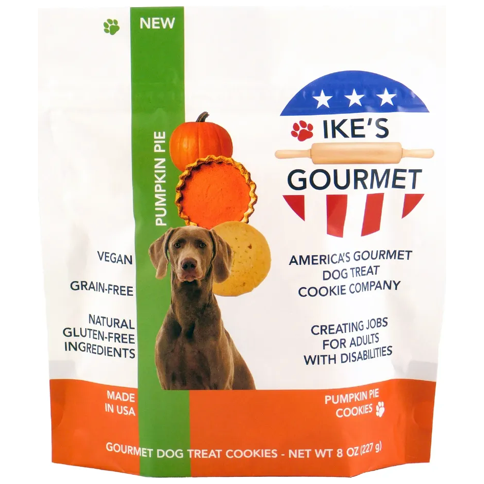 IKE'S GOURMET: Treat Dog  Ckie Pmpkn Pie, 8 oz - #tag1# - #tag2#