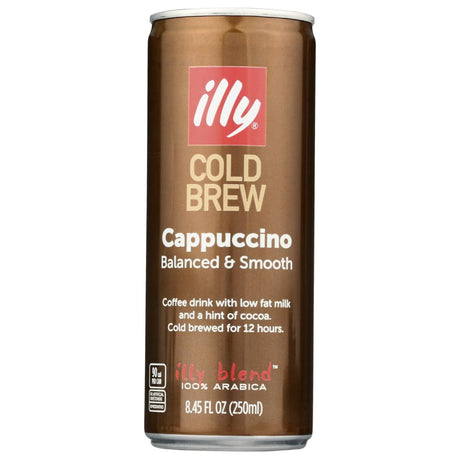 ILLYCAFFE: Cold Brew Cappuccino Coffee, 8.45 fo - #tag1# - #tag2#