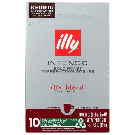 ILLYCAFFE: KCup Pods Intenso Dark Roast, 10 pc - Sunshine Co Op. - #tag1# - #tag2# - #tag3# - #tag4#