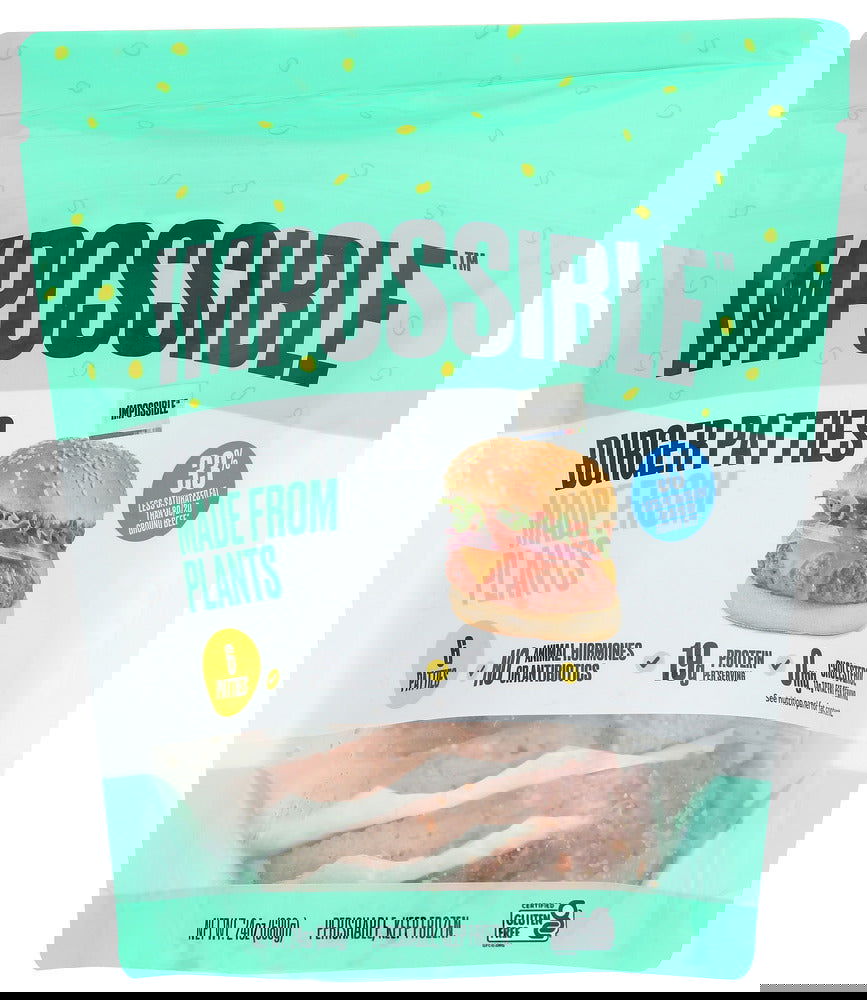 IMPOSSIBLE FOODS: Patties Impossible 6Ct, 1.5 lb - #tag1# - #tag2#