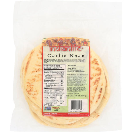 INDIANLIFE: Garlic Naan - Non GMO, 500 gm - #tag1# - #tag2#