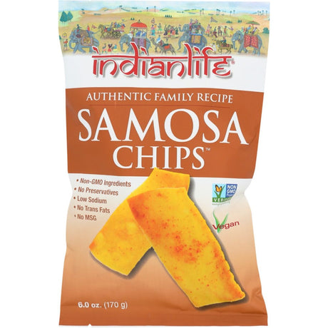 INDIANLIFE: Samosa Chips, 6 oz - #tag1# - #tag2#