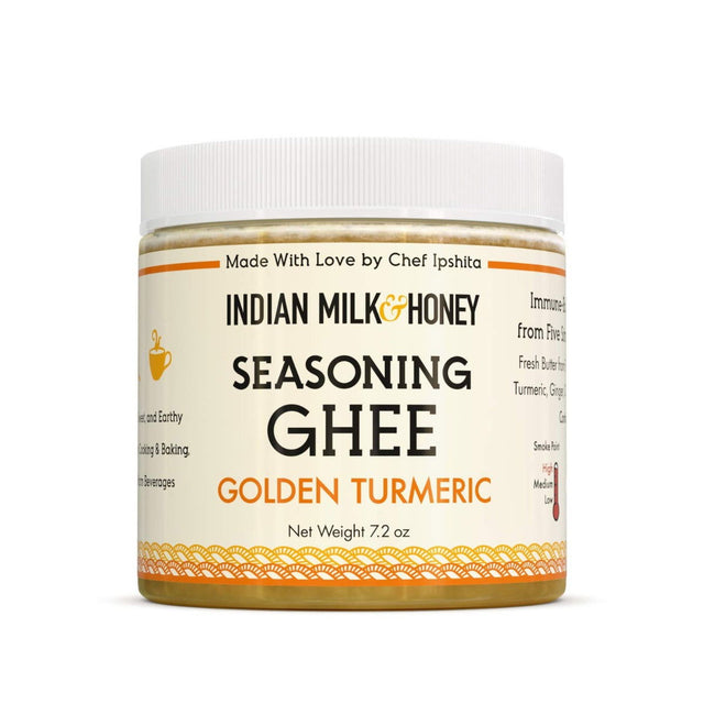 INDIAN MILK & HONEY: Ghee Turmeric Golden, 7.2 oz - #tag1# - #tag2#