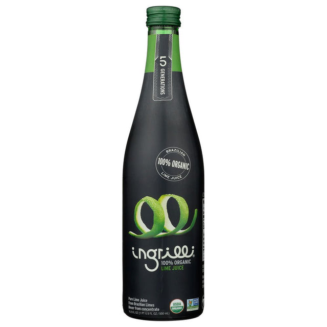 INGRILLI: Organic Lime Juice , 16.9 fo - #tag1# - #tag2#