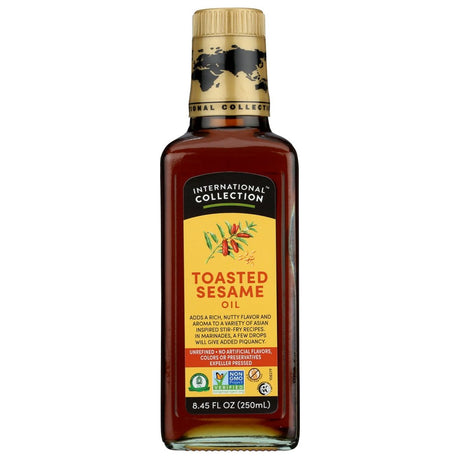 INTERNATIONAL COLLECTION: Toasted Sesame Oil, 8.45 fo - #tag1# - #tag2#