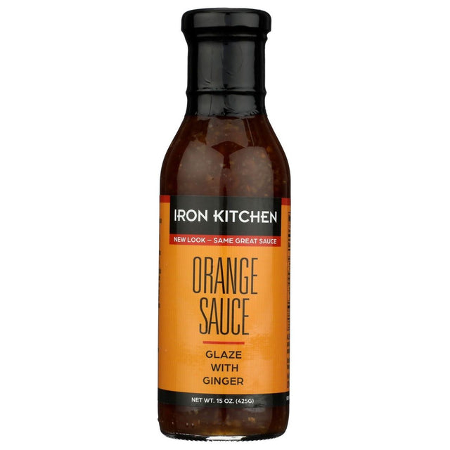 IRON CHEF: Orange Sauce Glaze With Ginger, 15 oz - Sunshine Co Op. - #tag1# - #tag2# - #tag3# - #tag4#