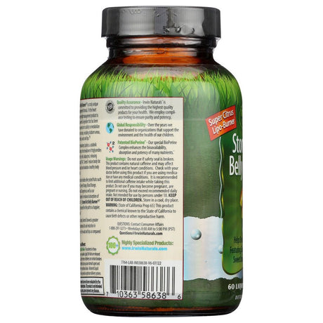 IRWIN NATURALS: Stored Fat Belly Burner, 60 sg - #tag1# - #tag2#