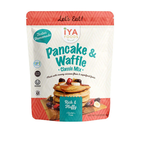 IYA FOODS: Pancake Waffle Classic Mix, 12 oz - #tag1# - #tag2#