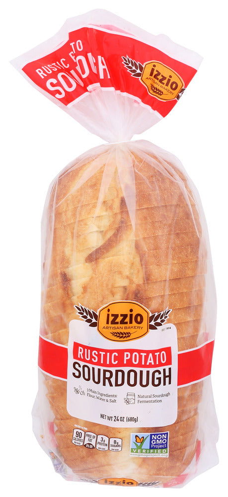 IZZIO ARTISAN BAKERY: Sourdough Rustic Potato Bread, 24 oz - #tag1# - #tag2#