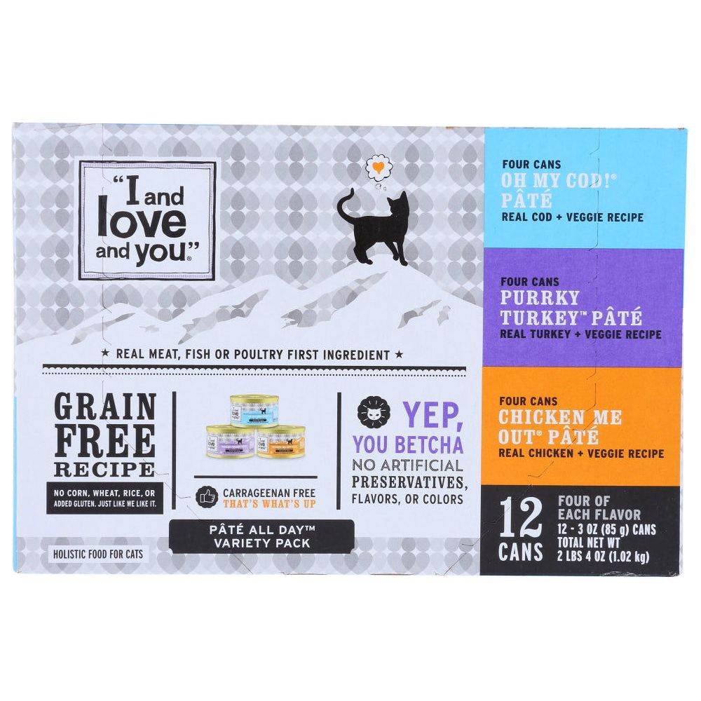 I&LOVE&YOU: Canned Cat Food Variety Pack, 36 oz - Sunshine Co Op. - #tag1# - #tag2# - #tag3# - #tag4#