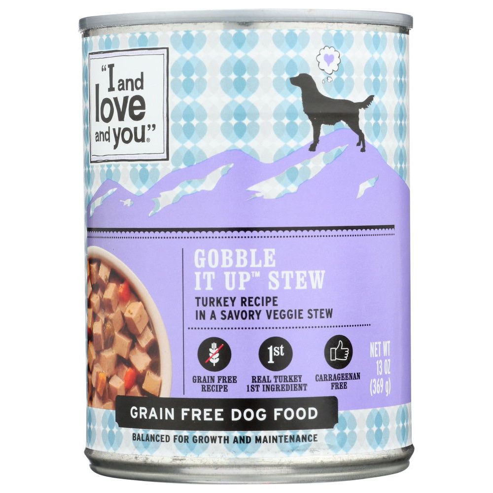 I&LOVE&YOU: Dog Food Can Gobble It Up Stew, 13 oz - Sunshine Co Op. - #tag1# - #tag2# - #tag3# - #tag4#