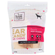 I&LOVE&YOU: Ear Candy Beef Ear Chews 5Ct, 2.5 oz - #tag1# - #tag2#