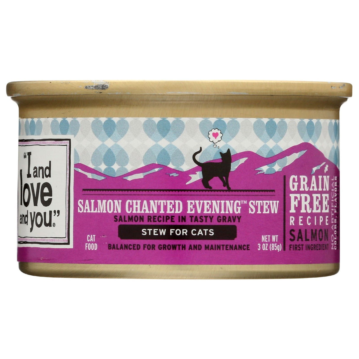 I&LOVE&YOU: Salmon Chanted Evening Stew Wet Canned Cat Food, 3 oz - Sunshine Co Op. - #tag1# - #tag2# - #tag3# - #tag4#