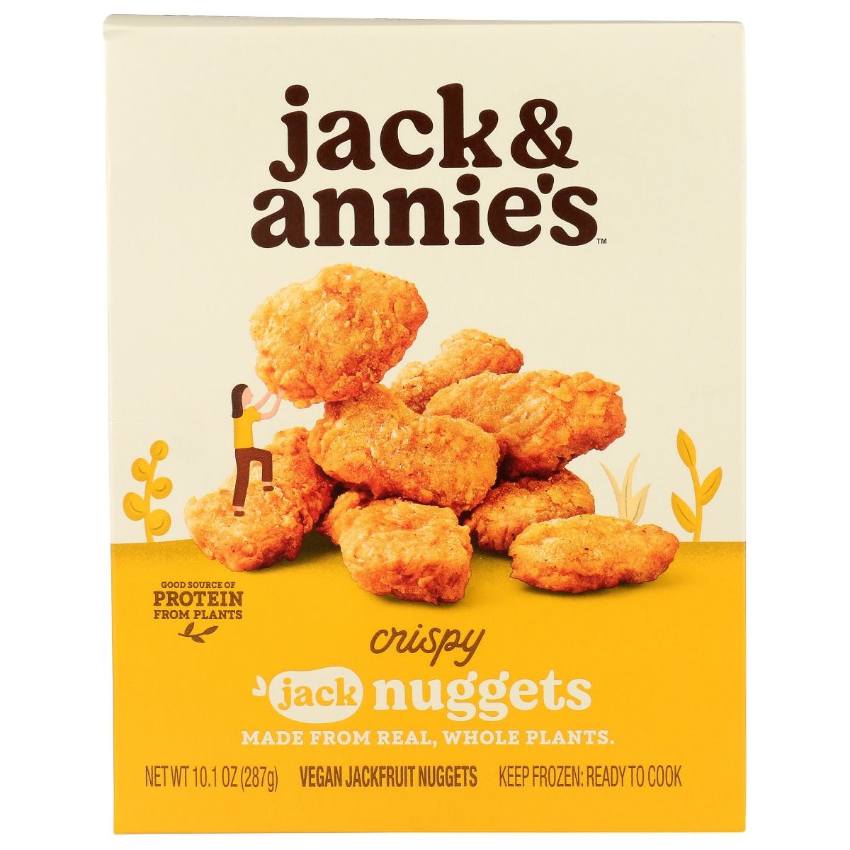 JACK & ANNIES: Nuggets Crispy Plantbased, 10.1 oz - #tag1# - #tag2#