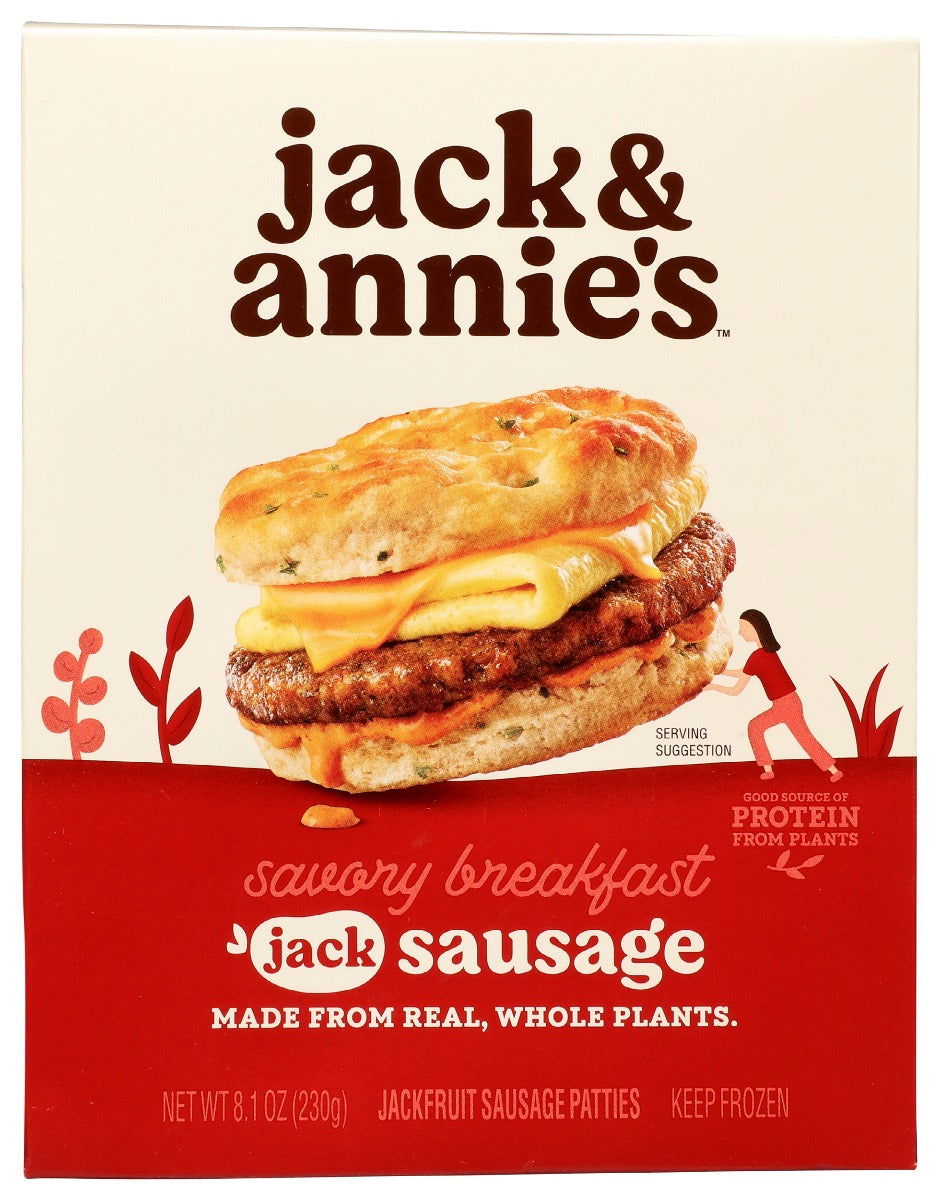 JACK & ANNIES: Savory Breakfast Sausage Patty, 8.1 oz - #tag1# - #tag2#