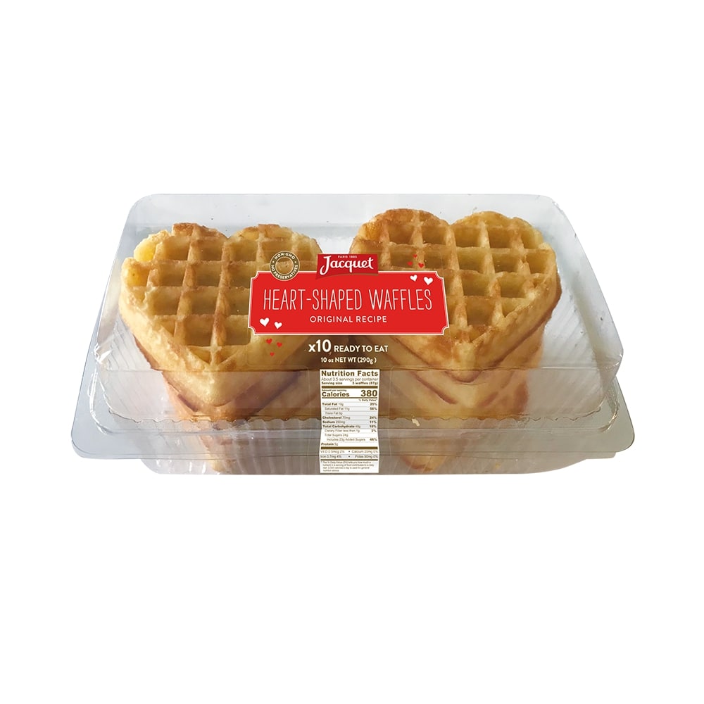 JACQUET: Waffle Heart Shpd Blnd, 10 oz - #tag1# - #tag2#