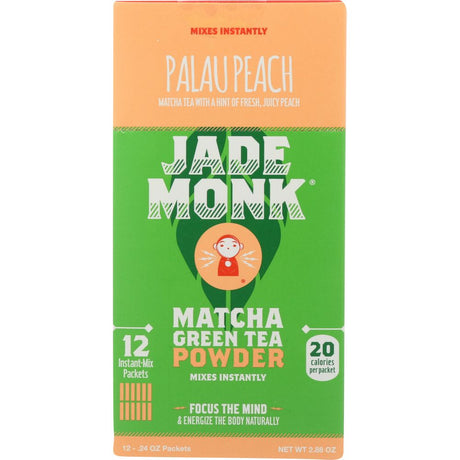 JADE MONK: Palau Peach Matcha Tea, 2.88 oz - #tag1# - #tag2#