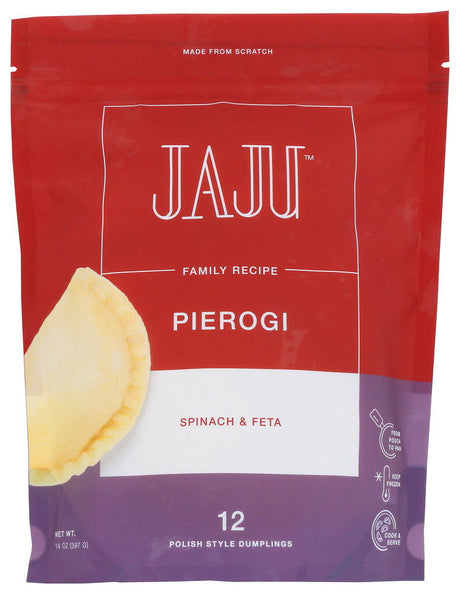 JAJU: Feta Spinach Pierogi, 14 oz - #tag1# - #tag2#