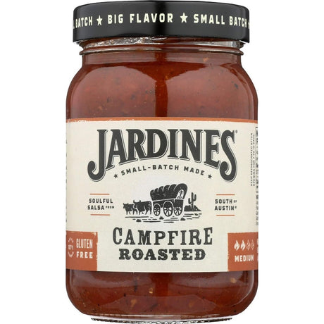 JARDINES: Medium Campfire Roasted Salsa, 16 oz - #tag1# - #tag2#