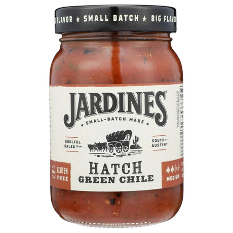 JARDINES: Salsa Hatch Green Chili, 16 oz - #tag1# - #tag2#