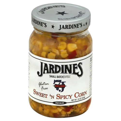 JARDINES: Sweet N Spicy Corn Relish, 16 oz - #tag1# - #tag2#