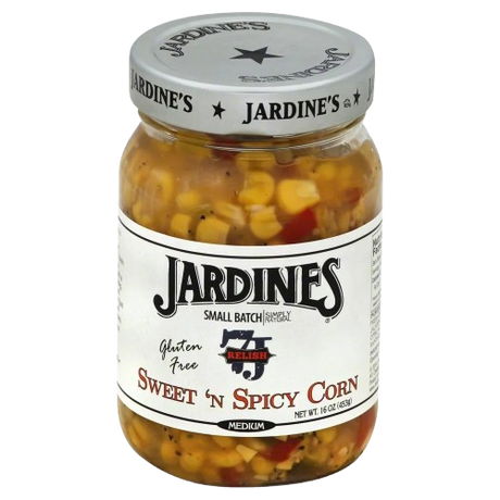 JARDINES: Sweet N Spicy Corn Relish, 16 oz - #tag1# - #tag2#