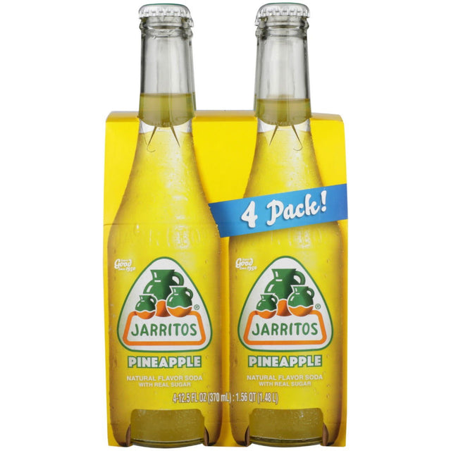 JARRITOS: Bev Pineapple 4 Bottles, 12.5 oz - #tag1# - #tag2#