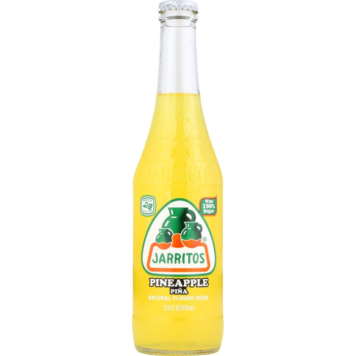 JARRITOS: Pineapple Soda, 12.5 fo - #tag1# - #tag2#