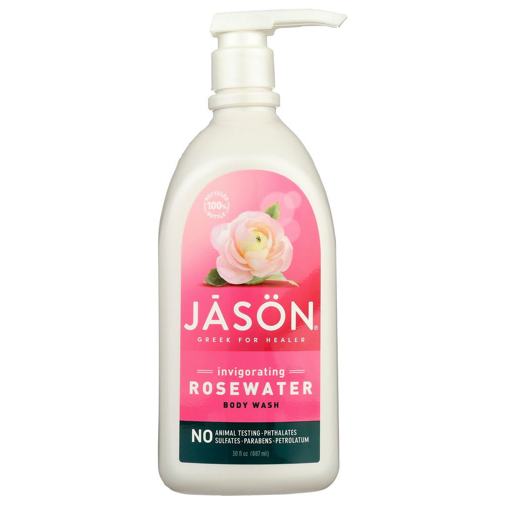 JASON: Body Wash Invigorating Rosewater, 30 oz - #tag1# - #tag2#
