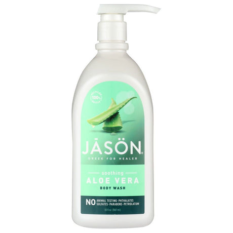 JASON: Body Wash Soothing Aloe Vera, 30 oz - #tag1# - #tag2#