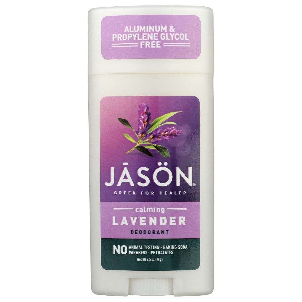 JASON: Calming Lavender Deodorant Stick, 2.5 oz - #tag1# - #tag2#