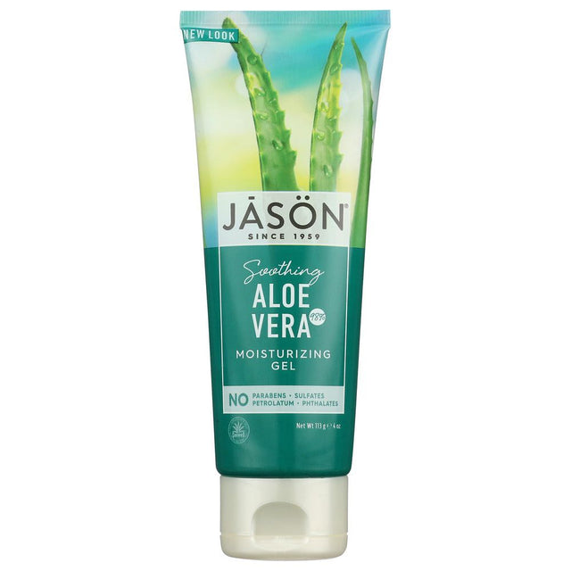JASON: Moisturizing Gel Soothing 98% Aloe Vera, 4 oz - #tag1# - #tag2#