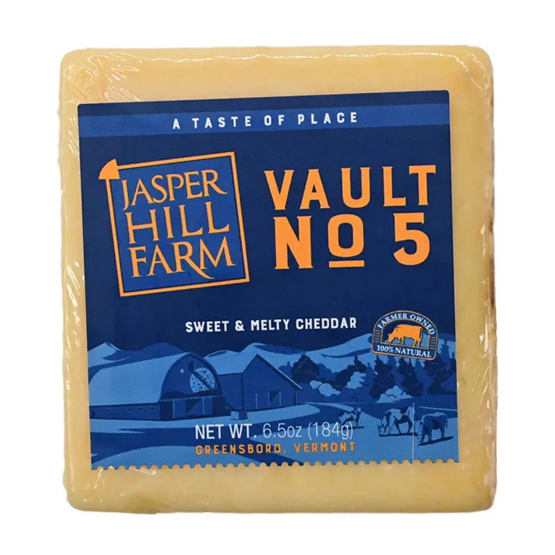 JASPER HILL FARM: Vault No 5 Sweet & Melty Cheddar, 6.5 oz - #tag1# - #tag2#