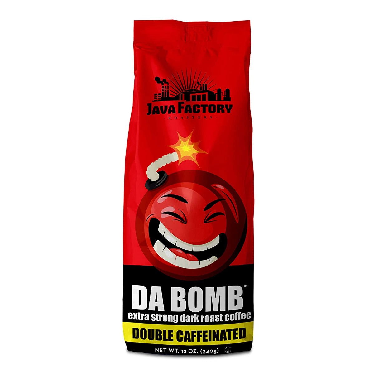 JAVA FACTORY: Coffee Bag Da Bomb, 12 oz - #tag1# - #tag2#
