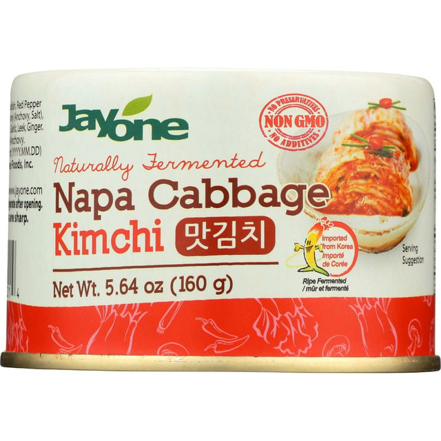 JAYONE: Canned Napa Cabbage Kimchi, 5.64 oz - #tag1# - #tag2#